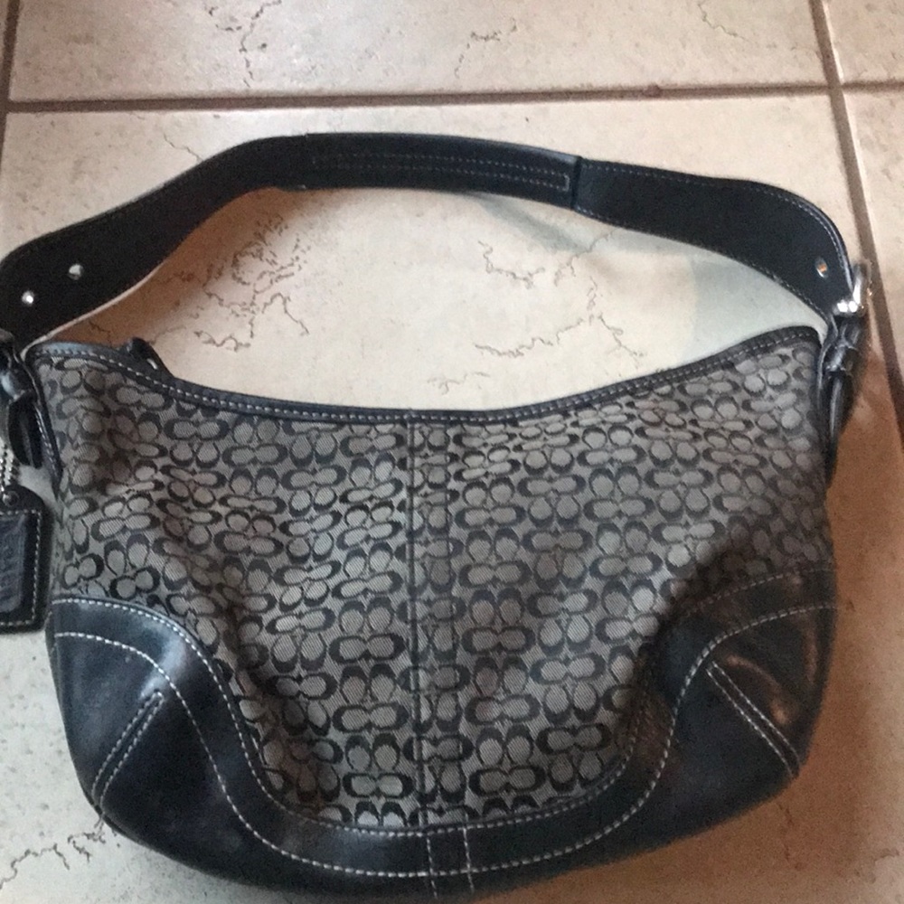Vintage Coach Black purse